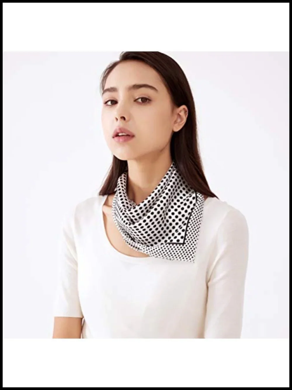 12 Satin Square Scarves Women's Head Neck Scarf Bundle